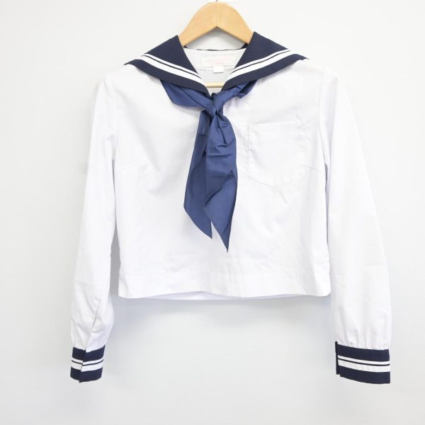 Buy Cheap 【中古】高知県 土佐女子中学高等学校 女子制服 3点（セーラー服）sf036062 Online Hot Sale